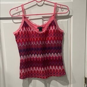Moda International Pink and Purple Camisole